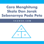 Cara Menghitung Skala Dan Jarak Sebenarnya Pada Peta