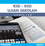 Kisi-Kisi Ujian Sekolah US Penjaskes (PJOK) Kelas 6 SD